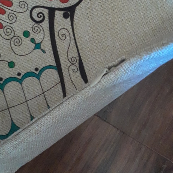 $7 SALE Set of 3 Sugar Skull Pillow Case Covers - Picture 4 of 4